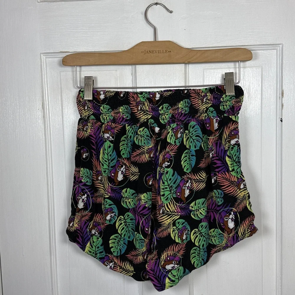 Bucee’s Women’s 2-Piece Short Tank Set in Flounce Palm Print W2209 Sz M